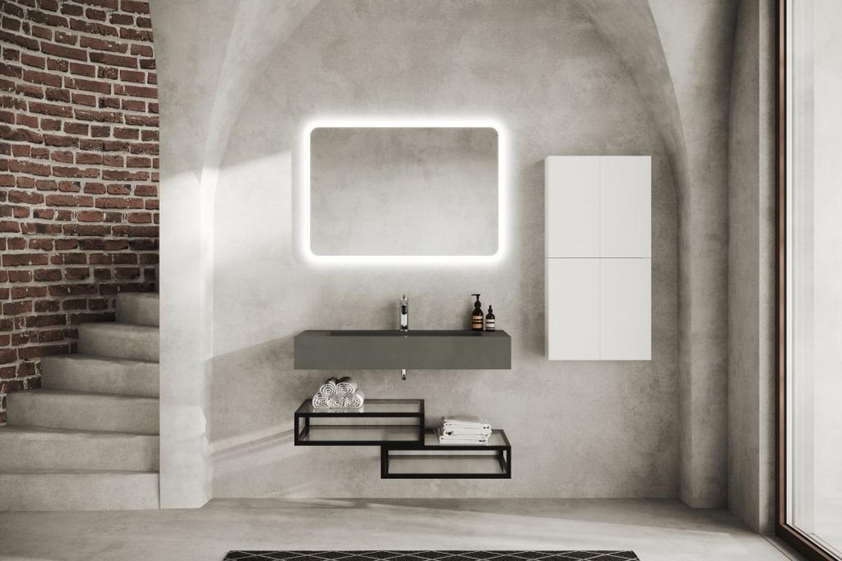 Oglindă iluminată SPR203 - Modern (100/70/2,9cm)