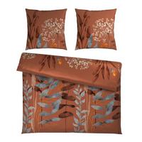 Bettwäsche Leavi XXL Mokka ca. 200x200cm - Mokka, MODERN, Textil (200/200cm) - Mömax