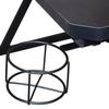 GAMINGBORD RACER - svart, Modern, metall/trämaterial (120/75/60cm) - Mömax