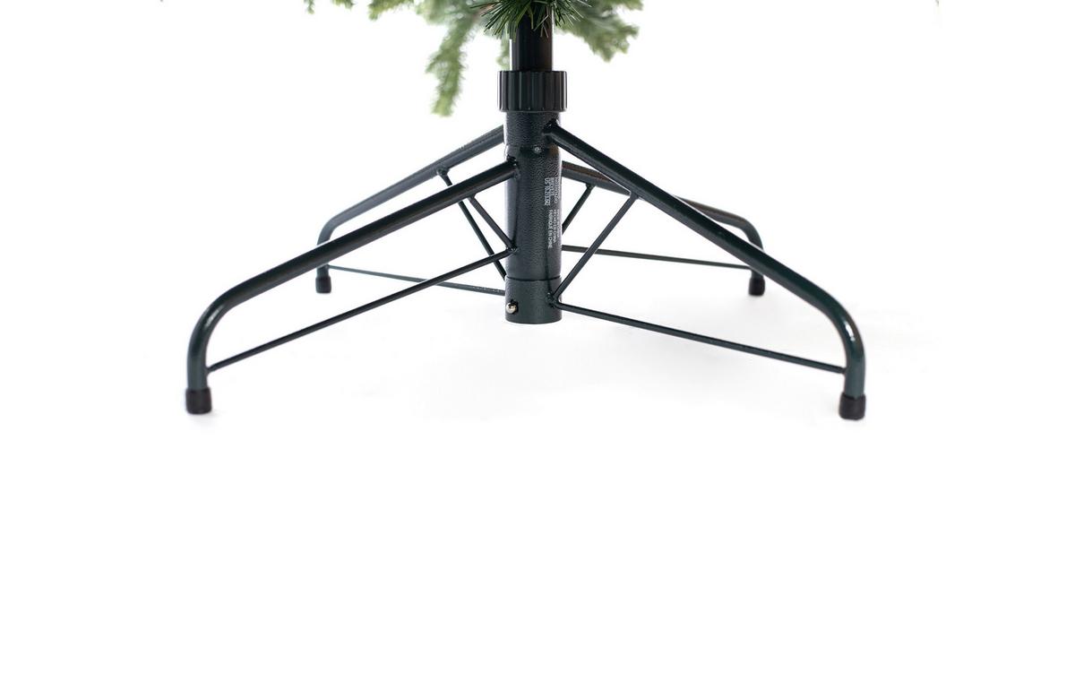 Weihnachtsbaum Roswell Grün H: ca. 210cm - Grün, Basics, Kunststoff (122/210cm)