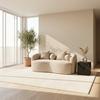 SOFFA JULIE - beige, Modern, trä/textil (178/66/82cm) - Bessagi Home