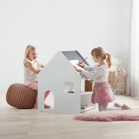 Spielhaus July Weiß MDF - Weiß, MODERN (60/80/60cm) - Bessagi Kids