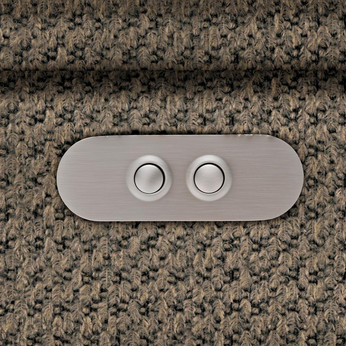 Kutna Garnitura Gremio - bež/crna, Moderno, tekstil/plastika (206/283cm) - Modern Living