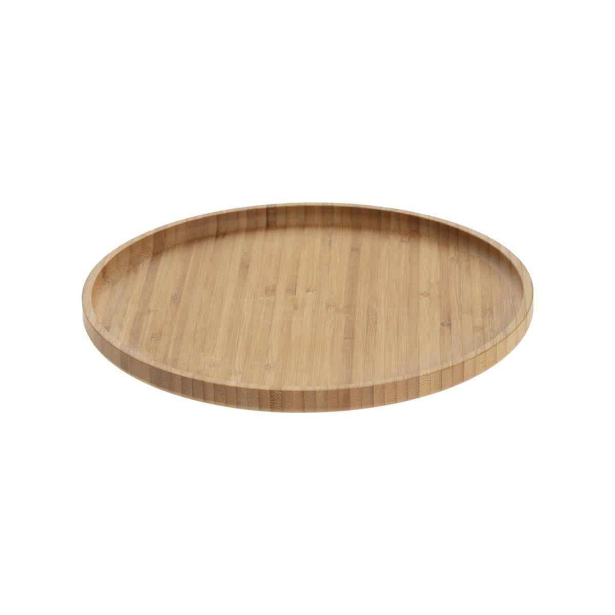 Poslužavnik Dias - tamnobraon, Osnovno, drvo (19,5cm)