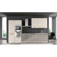 Kuhinjski Blok Line, Z Aparati, 360 Cm - siva/črna, Moderno, kovina/leseni material (360/60/216/240cm) - Mömax