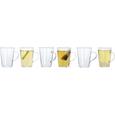 Teeglas 6er Pack, ca. 250ml - Glas - MÖMAX modern living