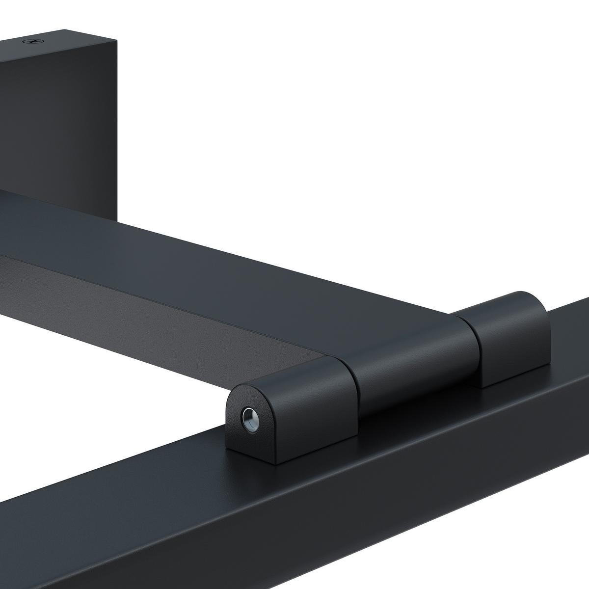 APPLIQUE DE MIROIR BRIS - noir, Trend, métal/matière synthétique (49.5/5/20cm) - MAYTONI