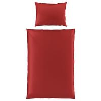 Bettwäsche Alex Uni ca. 140x200cm - Terracotta, MODERN, Textil (140/200cm) - Premium Living