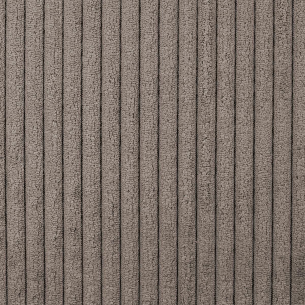 Wohnlandschaft Colori Graubraun Cord - Graubraun/Schwarz, MODERN, Holz/Textil (160/264cm) - MID.YOU