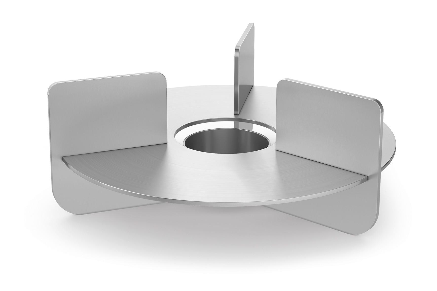 PODGRZEWACZ 20254 ZACK - kolor stalowy, Basics, metal (17/6,5cm) - Zack