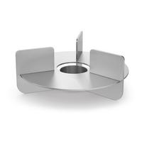 PODGRZEWACZ 20254 ZACK - kolor stalowy, Basics, metal (17/6,5cm) - Zack