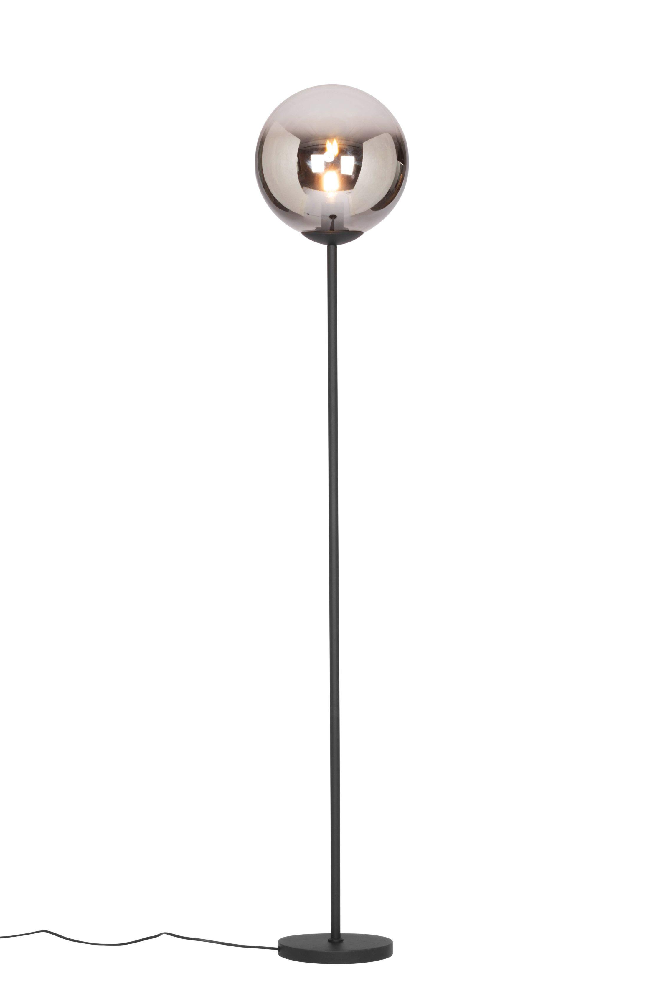 LAMPA STOJĄCA SACRAMENTO *SBN* - czarny, Basics, tworzywo sztuczne/metal (30/165cm) - Novel