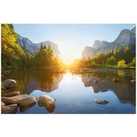 Leinwandbild Desteny Hellblau ca. 150x100cm - Hellblau, Basics, Holz (150/100/3cm) - Mömax