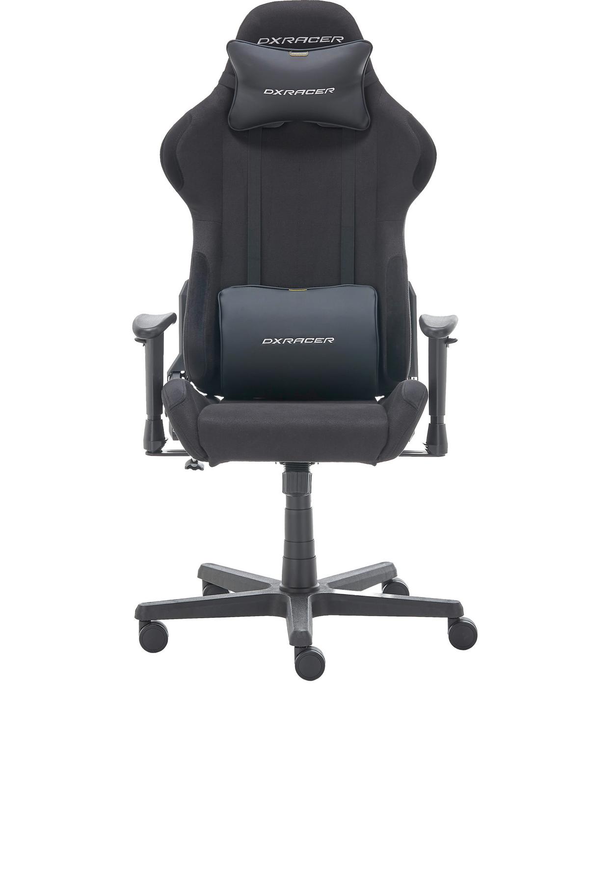 Gamingstuhl Formula Schwarz - Schwarz, KONVENTIONELL, Kunststoff/Textil (70/129/70cm) - Dxracer