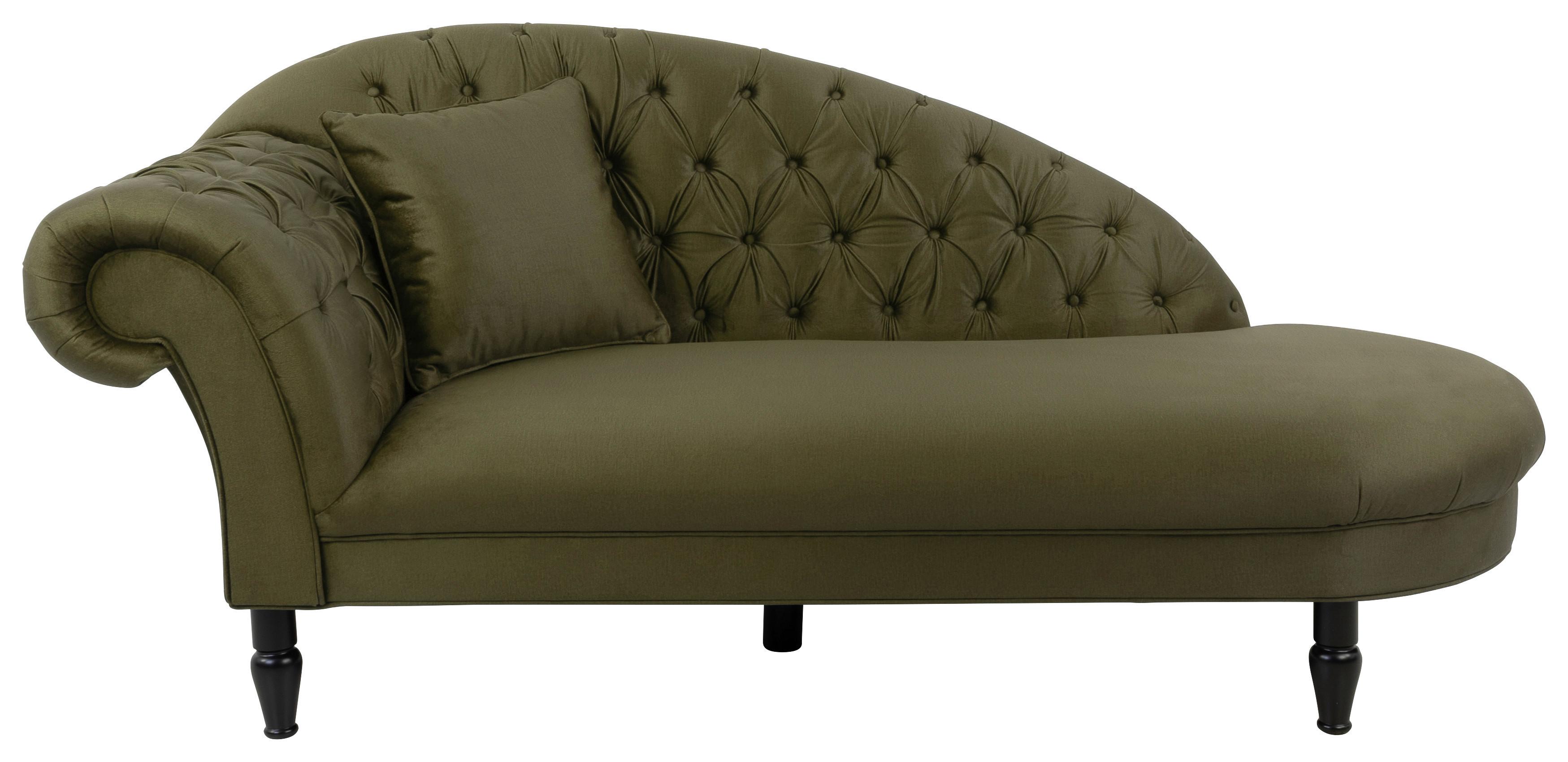 Recamier CUPIDO - măsliniu, Design, textil (216/91/103cm) - Mömax