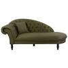 Fotelja Cupido - maslinasto zelena/crna, Design, tekstil/drvo (216/91/103cm) - Mömax