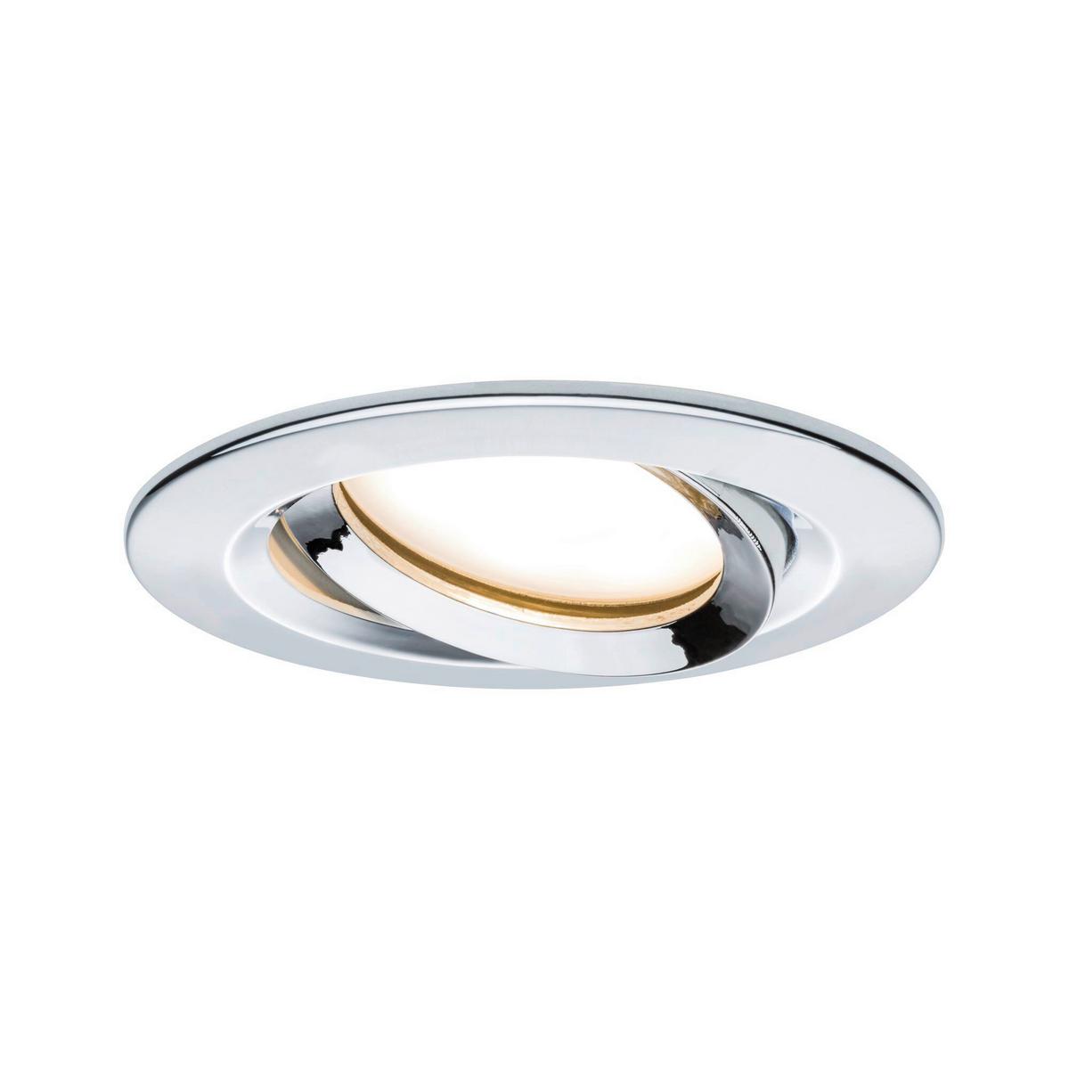 Deckenleuchte Nova in Alufarben max. 6,5 Watt - Design (8,4cm) - Paulmann