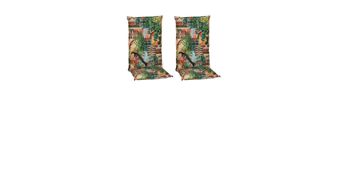 Hochlehner Auflagen Texas 2er-Set ca. 118x46cm Dschungel online kaufen ...