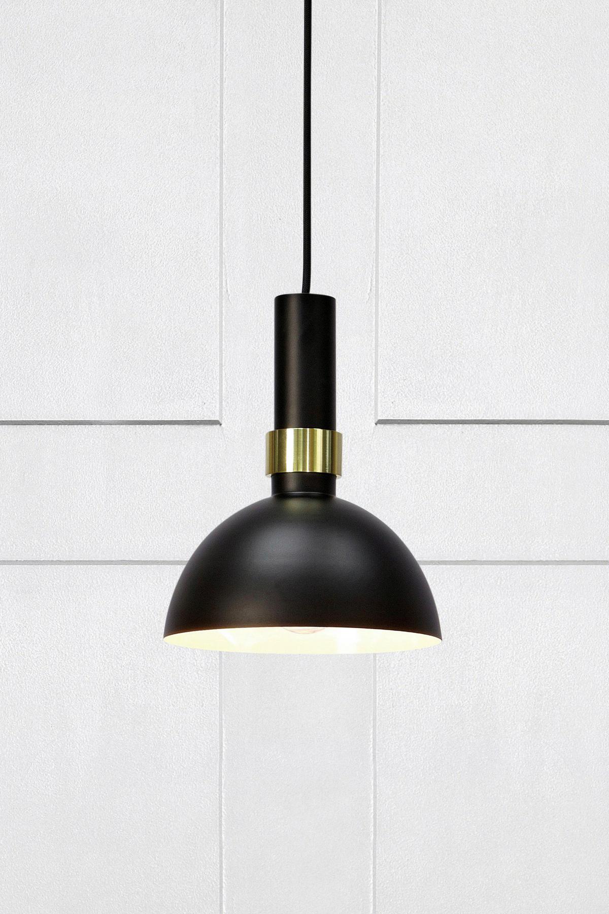 Pendelleuchte Larry Schwarz max. 60 Watt - Schwarz, Basics, Metall (19/19/24cm) - Markslöjd