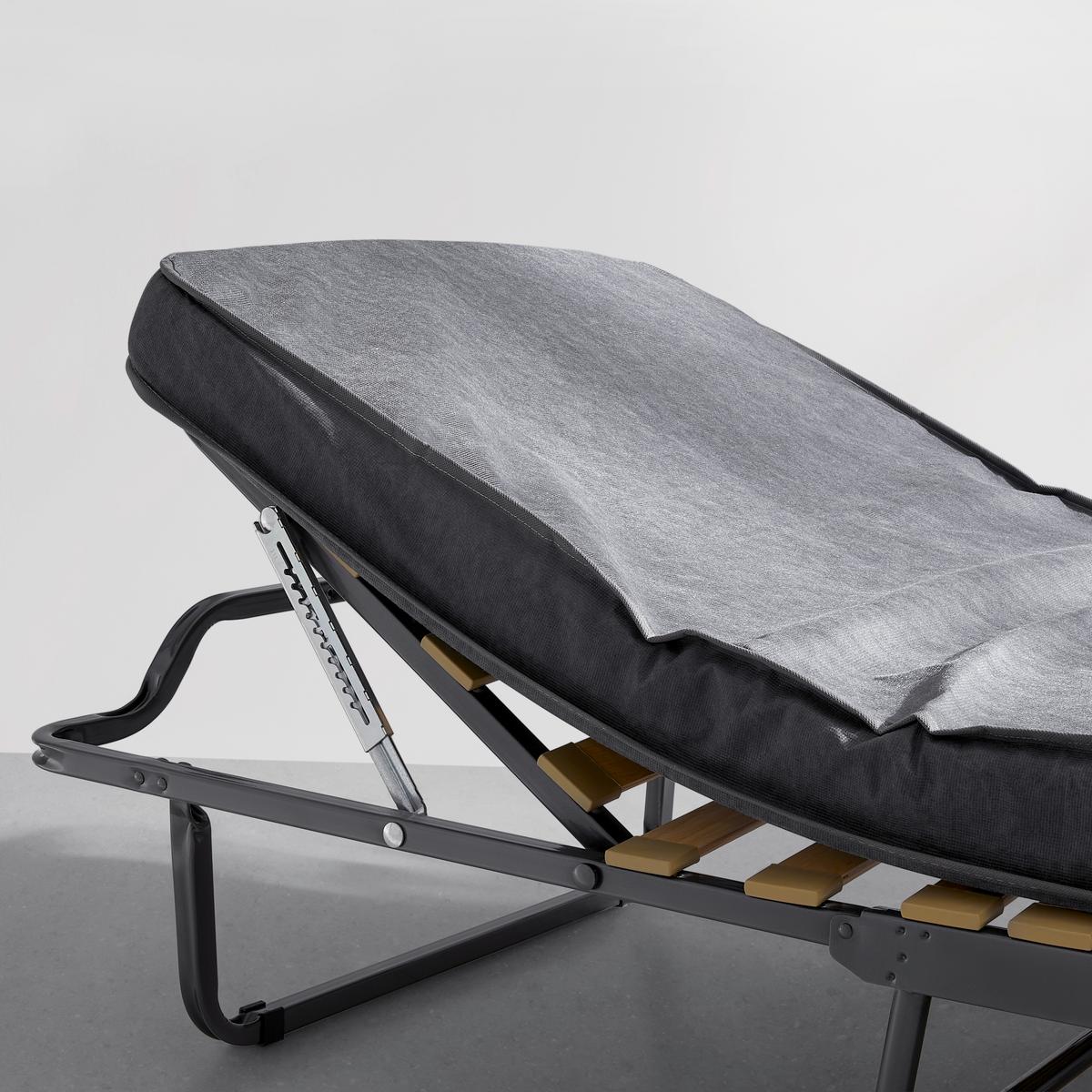 Klappbett Best Anthrazit ca. 80x195cm - Anthrazit, Konventionell, Metall (80/195cm) - Mömax