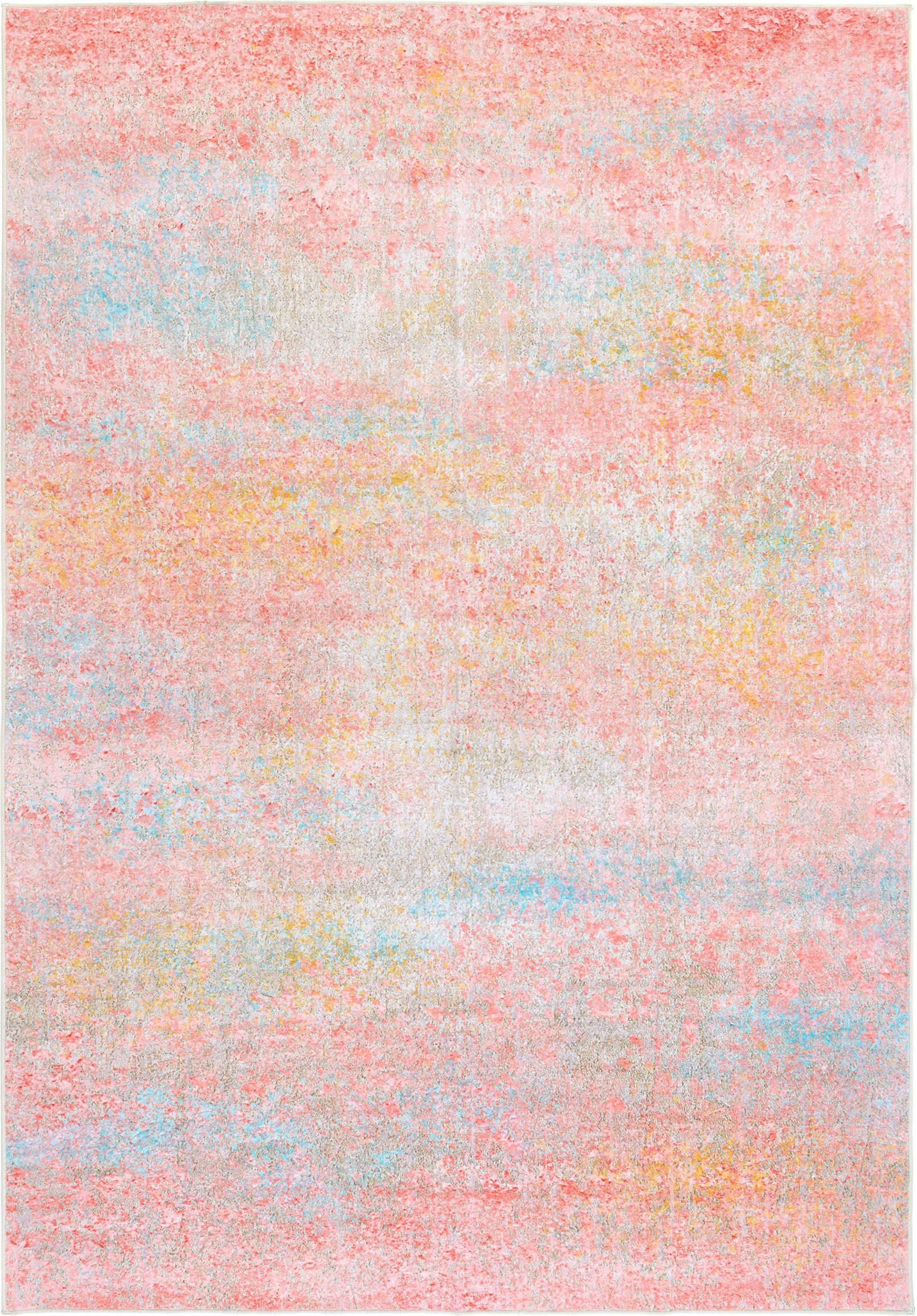 DYWAN VINTAGE FIORITH ONDEA-TREND8102 - różowy/ciemnożółty, Design, tkanina (200/290cm) - Lindorug