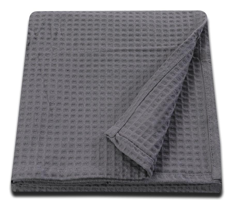 Prekrivač Luna 150x220 Cm - siva, Basics, tekstil (150/220cm)
