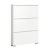 Ormarić Za Cipele Shoelove - bijela/srebrne boje, Moderno, drvni materijal (95/133/18cm) - Modern Living