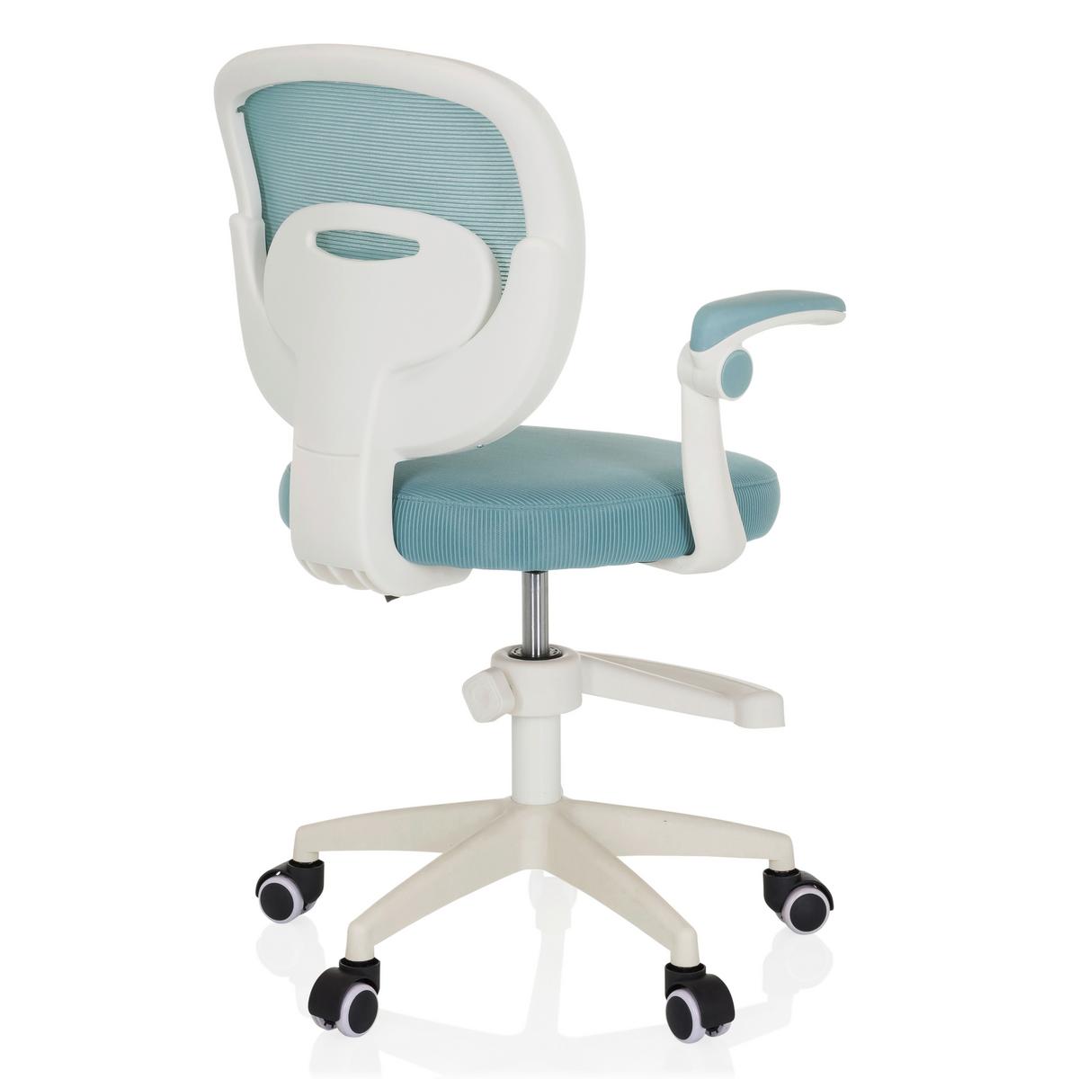 Mladisnki Vrtljivi Stol Kiddy Smart, Modra - bela, Moderno, umetna masa/tekstil (61/84-97/55cm) - MID.YOU