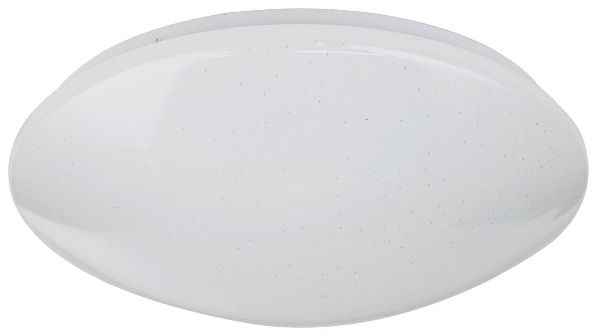 Stropna Led-svetilka Hally, S Sijalko - bela/opal, Basics, kovina/umetna masa (39/11cm) - Globo
