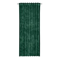 Fertigvorhang Viola in Dunkelgrün ca. 140x245cm - Dunkelgrün, KONVENTIONELL, Textil (140/245cm) - Premium Living