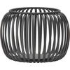 VÄRMELJUSHÅLLARE FIOLA - svart, metall (14/10cm) - Mömax