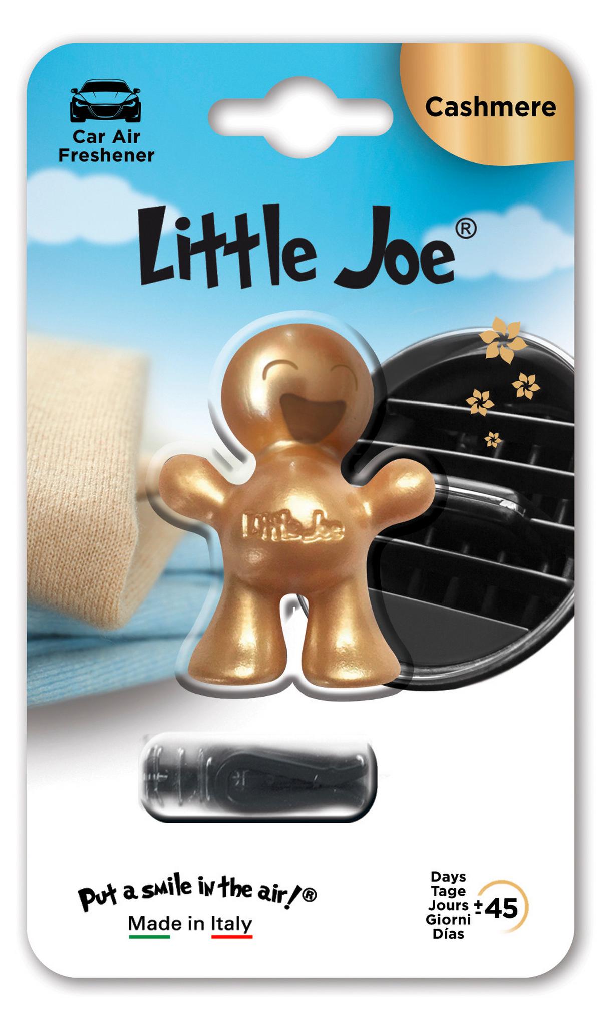 Autóillatosító Little Joe Cashmere - aranyszínű, műanyag (2.6/14.5/8.5cm)