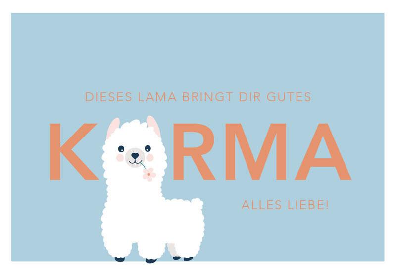 Klappkarte Kupfergold Multicolor - Basics, Papier (18/13cm)