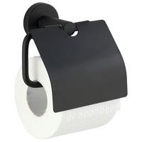 UCHWYT NA PAPIER TOALETOWY BOSIO BLACK - czarny, Basics, metal (15/13,5/7cm) - Wenko
