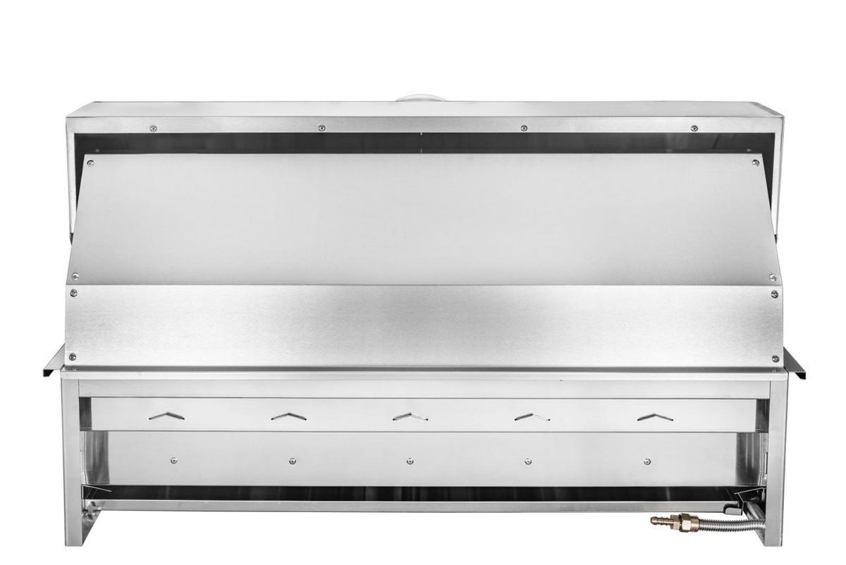 Einbaugrill Cucina Edelstahlfarben - Edelstahlfarben, Basics, Metall (85/50/60cm)