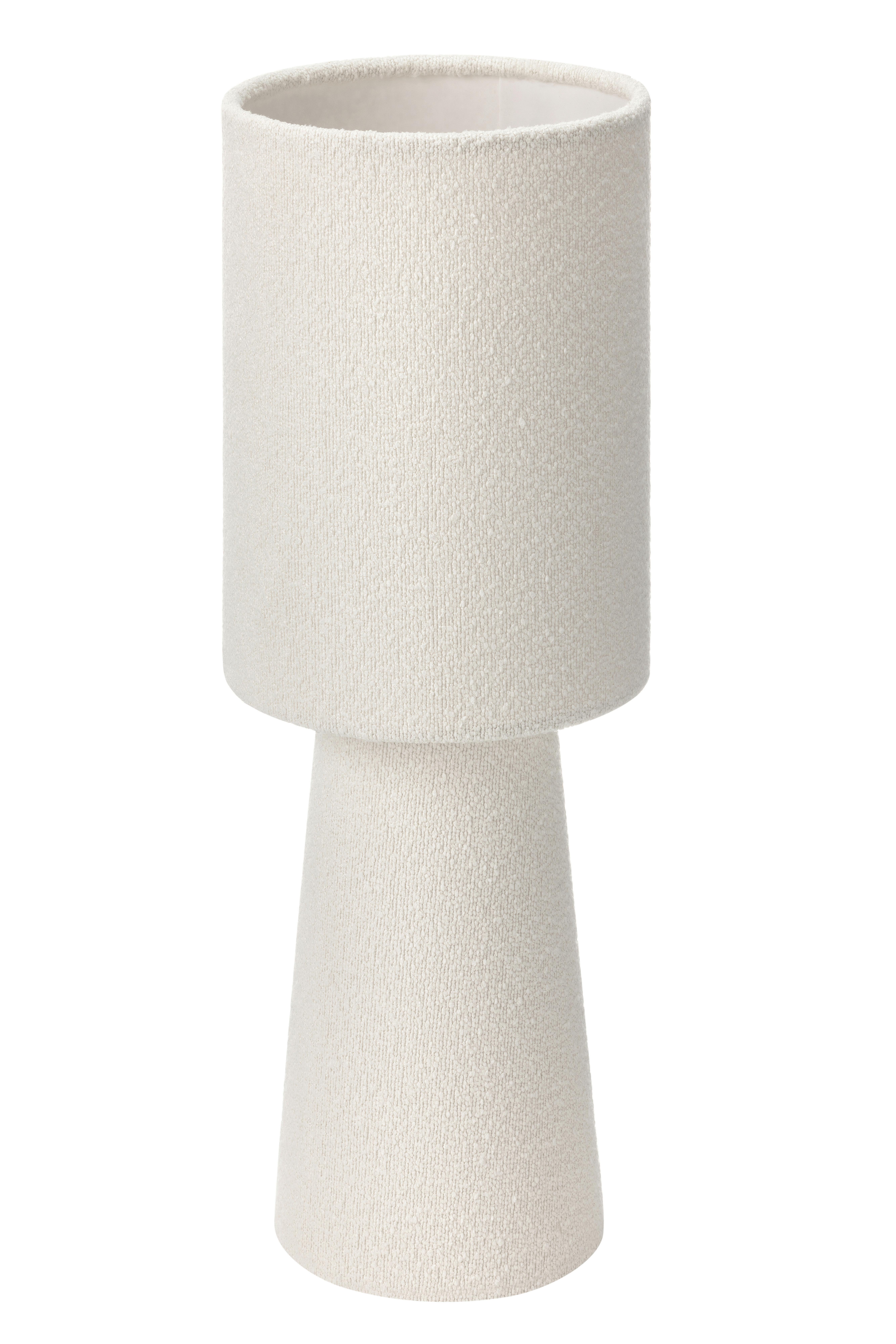 BORDSLAMPA WITE - vit, Modern, metall/textil (20/20/58cm) - Mömax