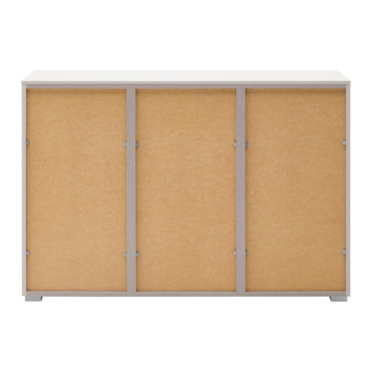 Kommode Briona Champagnerfarben - Champagner, KONVENTIONELL, Holzwerkstoff/Metall (120/80/42cm) - Premium Living