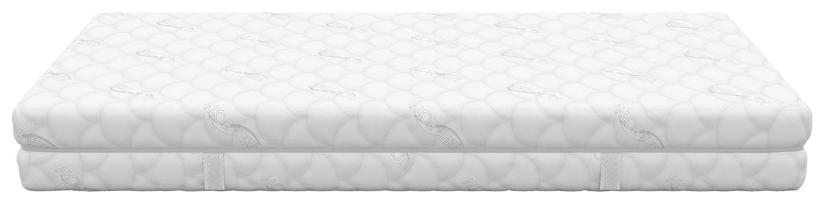 Komfortschaummatratze Flora H2 ca. 90x200cm - Weiß, Textil (90/200cm) - Nadana