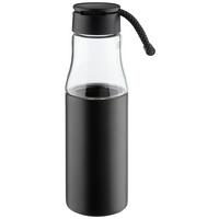 Hőszigetelt Palack Sport - fekete/átlátszó, műanyag/Üveg (500ml) - Premium Living