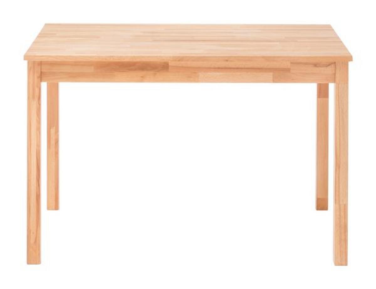 STÓŁ DO JADALNI ALFONS -PO- - kolor bukowy, Konventionell, drewno (110/70/76cm) - Livetastic