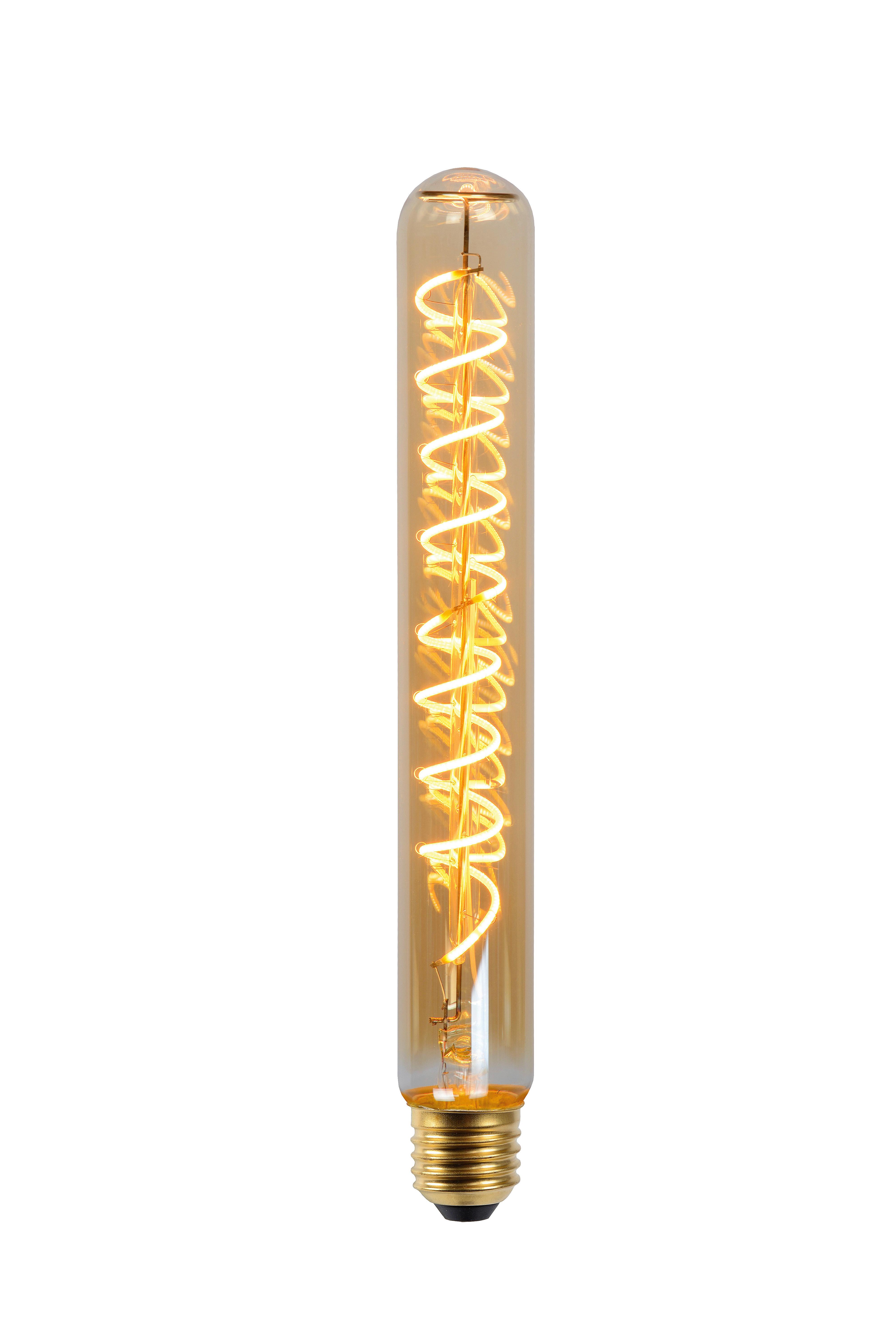 ŻARÓWKA LED 49035/25/62 T32 - kolor bursztynowy, Basics, szkło (3.2/25cm) - Lucide