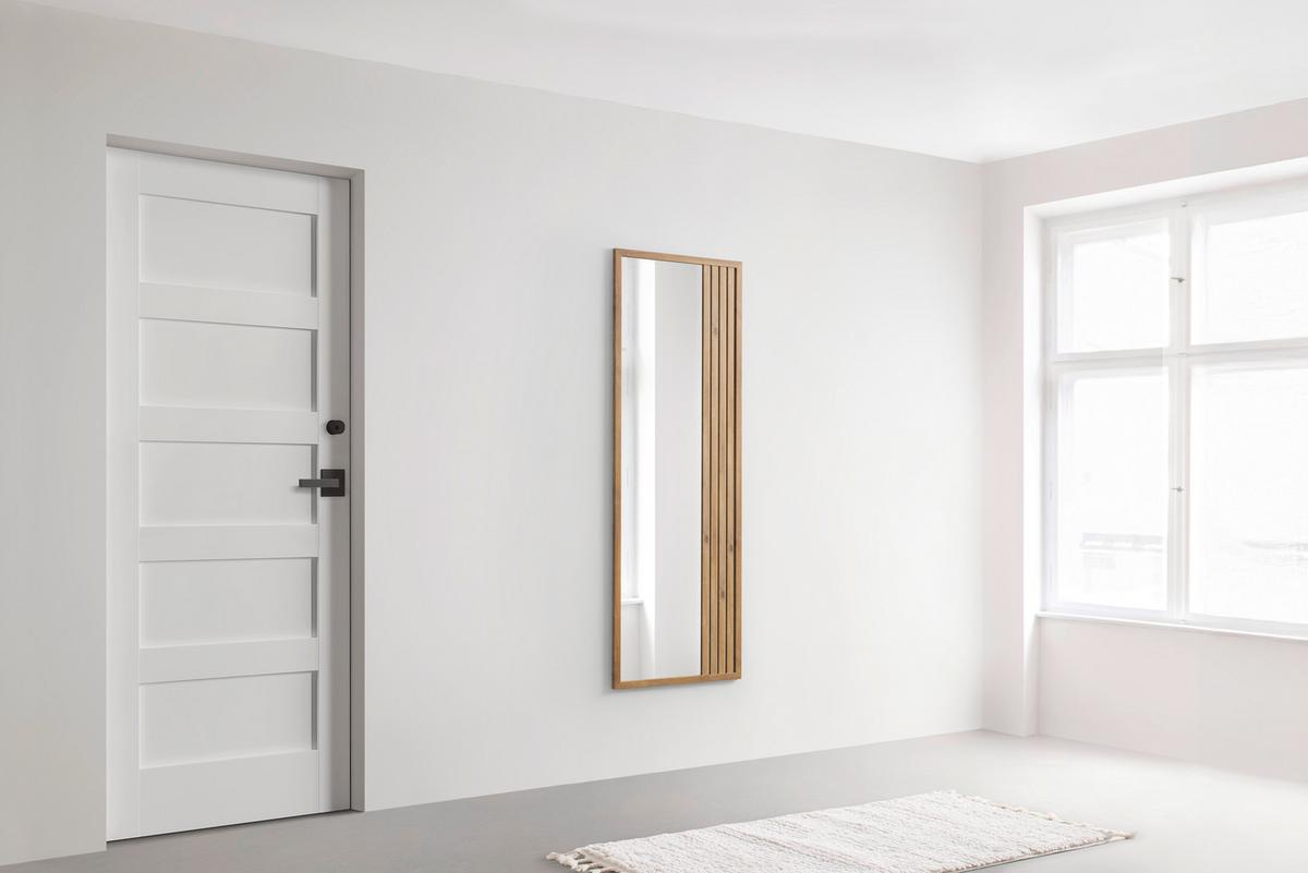 Wandspiegel Arko Stripes I Eichefarben ca. 152x52cm - Eichefarben, MODERN, Glas/Kunststoff (152/52/1,63cm) - Mömax