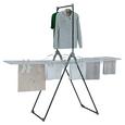 Wäschetrockner in Grau/Schwarz - Schwarz/Grau, Kunststoff/Metall (210/192/69cm) - Premium Living Wäschetrockner in Grau/Schwarz - Schwarz/Grau, Kunststoff/Metall (210/192/69cm) - Premium Living