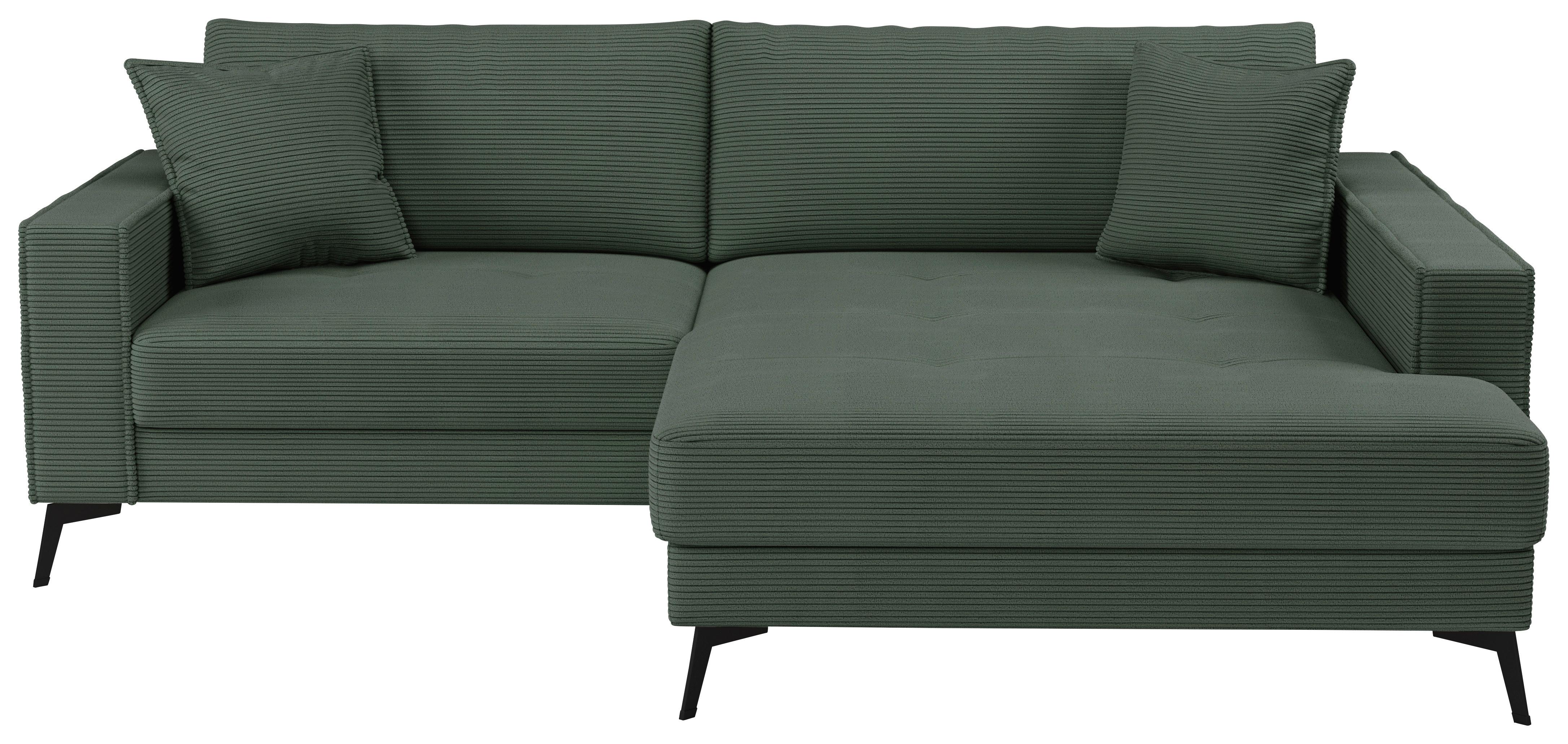 Coltar TED - verde închis, Trend, textil (228/174cm) - Modern Living