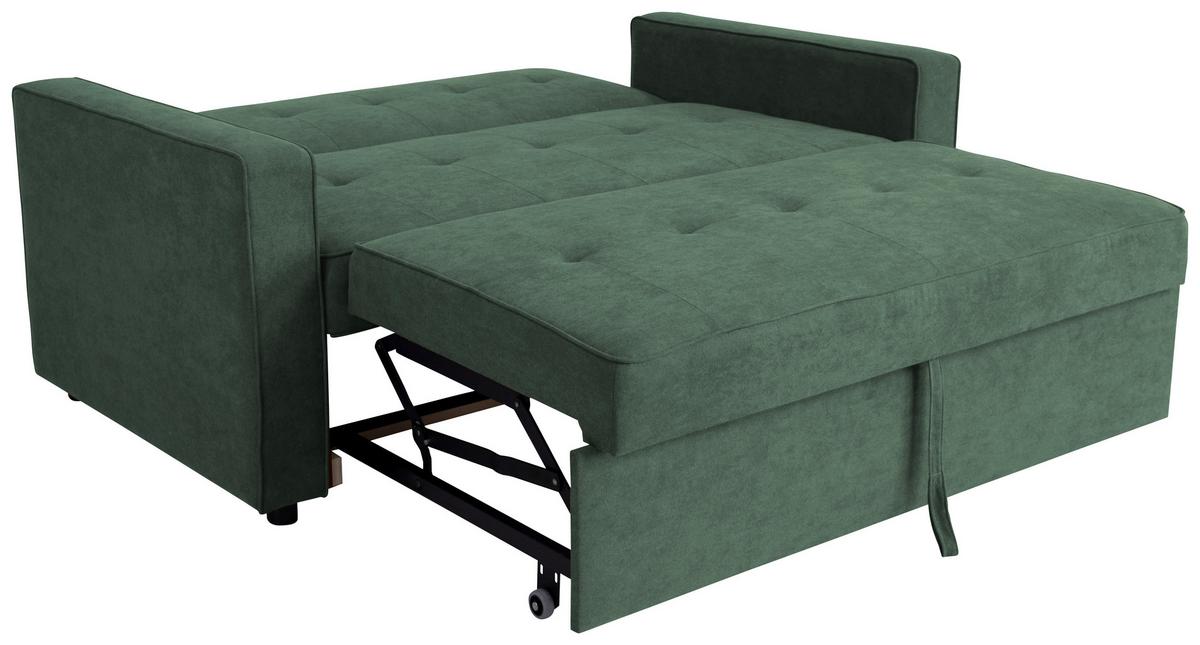 CANAPEA CU 3 LOCURI HAZE - verde închis, Trend (162/90/89cm) - Modern Living