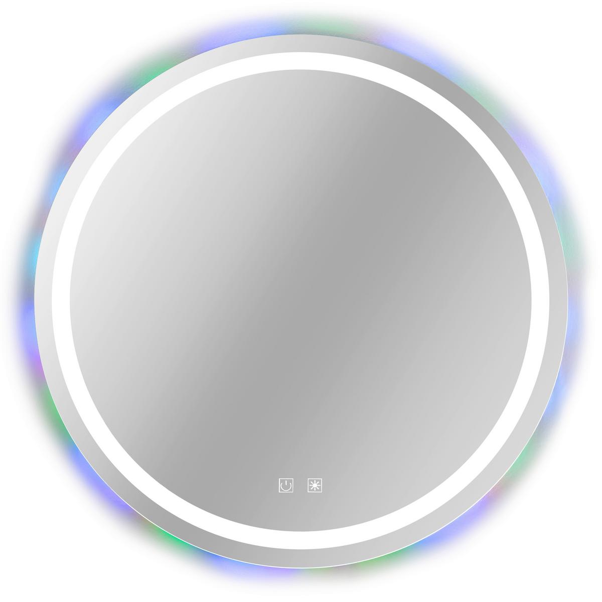 Ogledalo Z Osvetlitvijo Bob - Moderno, steklo (75cm) - Mömax