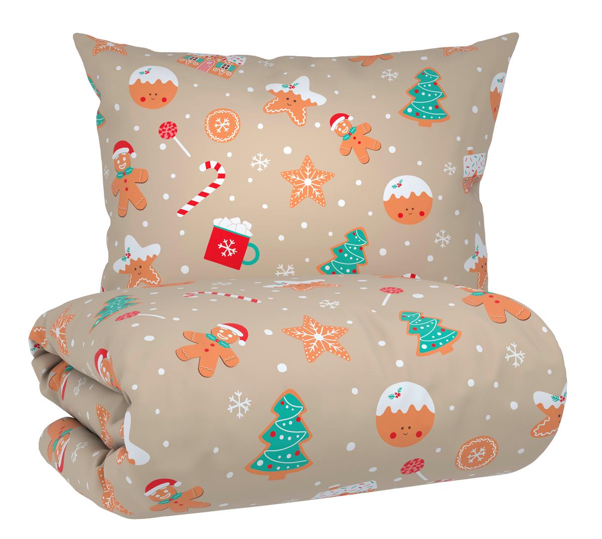 Ágyneműhuzat-garnitúra Lebkuchen - többszínű, textil (140/200cm) - Mömax