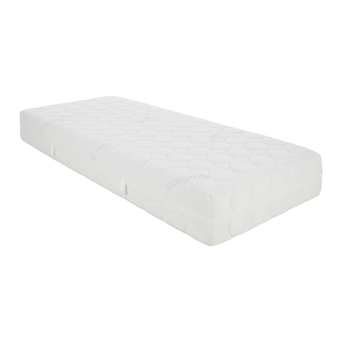 Partnermatratze Ergo 24 H2/H3 ca. 160x200cm - Weiss, Textil (160/200cm) - Nadana