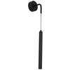 Aplică de perete cu LED Tolli - negru, Konventionell, plastic/metal (12/9/50cm) - Mömax