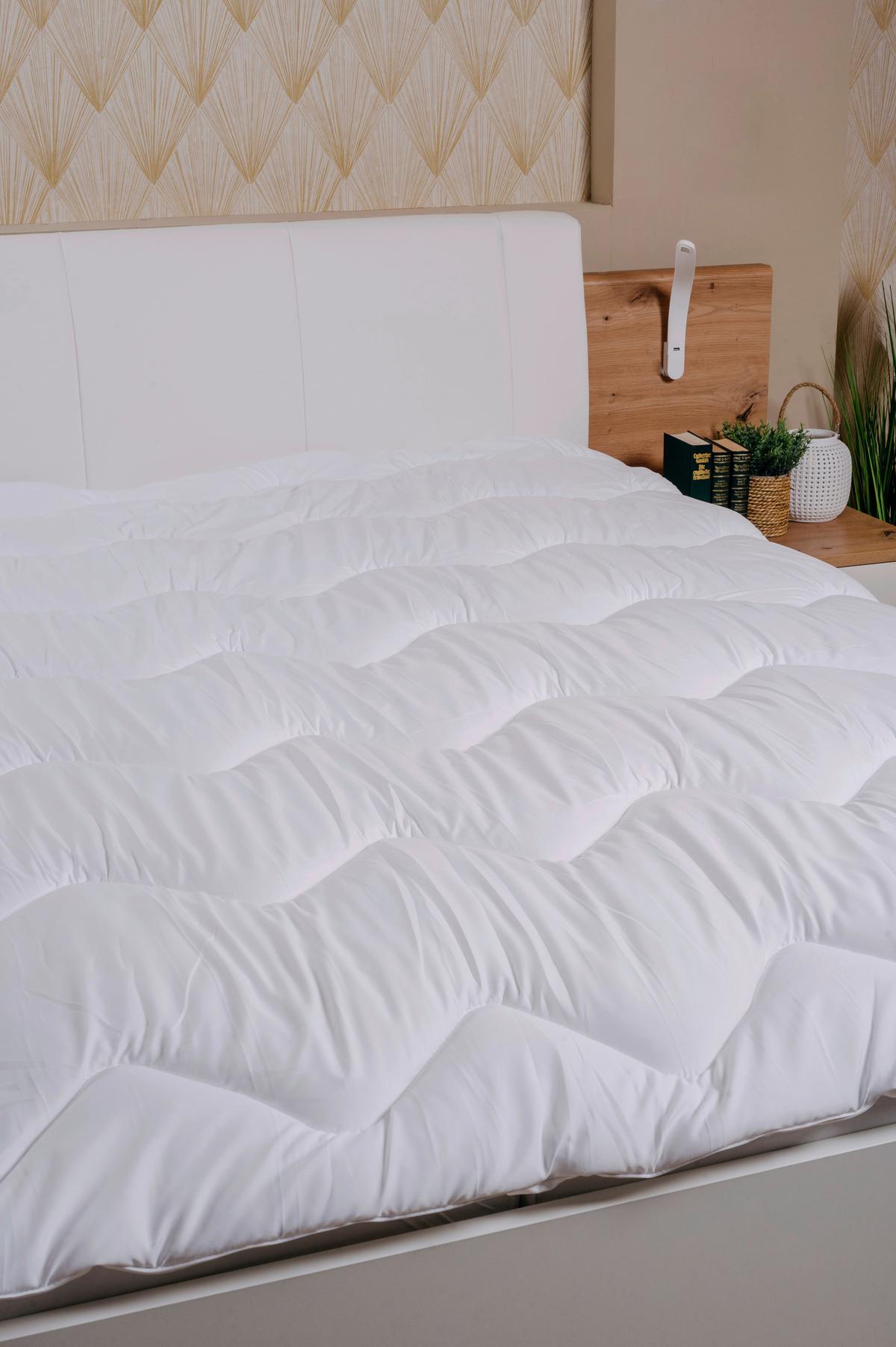 Extra Meleg Paplan Dreamilo 140/200 - fehér, textil (140/200/5cm)